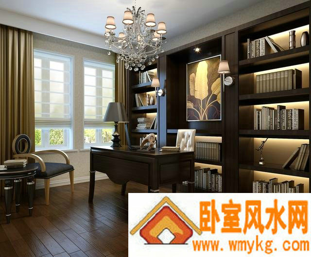 书房风水位的布局,正确的布局应该是这样的!