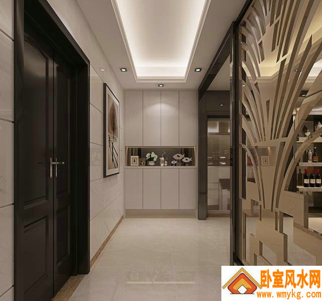 广州入户玄关装修风水,看完后吓了一跳!