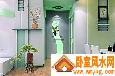 进门玄关风水天花板布置方法